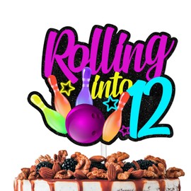 L-Bao-12 - Decoración para tartas de bebé Alian para niños y niñas, baby shower, feliz cumpleaños, guerra espacial, decoración de fiesta, número, estrella, tripulación, decoración de pasteles, alegría a un año