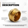 DOJA Barcelona Brass Cap, Pack of 4, Cap with Male