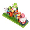 Easter Eggs Bunny Ornament Waterproof Resin Eggs Bunny Centerpiece Adorable