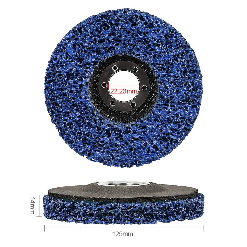 CSD Disc Sanding Disc, Diameter 125 mm Cleaning Disc Set,