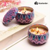 Bluelander Set de 8 Velas Aromaticas Decorativas de 2.2 Oz,