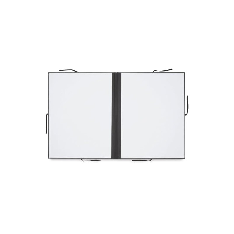 Cachet Deluxe Portfolio Without Flaps - 23" x 31", Black