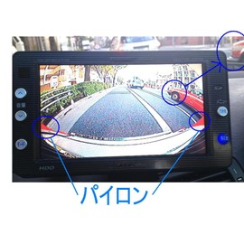 Saifa Front Camera Wide-Angle 230 Degrees SONY CCD Compatible with Panasonic 【Can See Directly to the Side】