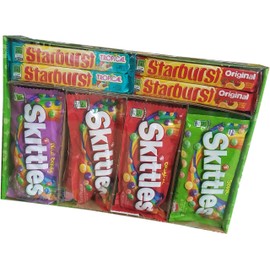 Skittles/Starburst Variety Fruit Candies, 69.44 Oz,, 28.85 Lb ()
