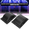ciciglow 2pcs Speaker Box Subwoofer Handles, High-Strength Cold-Rolled Steel Bar