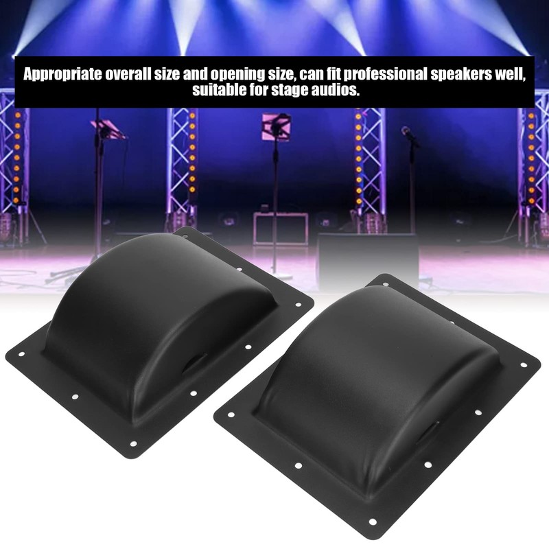 ciciglow 2pcs Speaker Box Subwoofer Handles, High-Strength Cold-Rolled Steel Bar