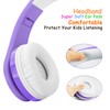 Woice - Auriculares inalámbricos Bluetooth para niños, volumen limitado, 85
