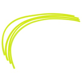 vhbw Double Thread Head Aluminium Mowing Head for Grass Trimmer Brush Cutter with Accessories and Trimmer Line Nylon Thread Mowing Line for M8 M10 Attachment