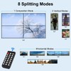 2x2 HDMI Video Wall Controller,HDMI Video Image Processor Screen Splicing