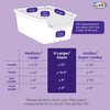 Alfapet Heavy Duty Flat Bottom Cat Litter Box Liners -