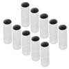 10Pcs E14 Metal Tube for Candle Lamp Holder Lamp Base