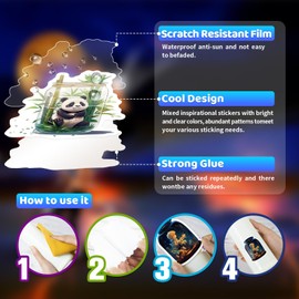 World of Bottles Stickers for Laptop (Pack of 50), Gift for Children, Teenagers, Adults, Boys, Bottle Stickers, Waterproof Vinyl Stickers for Scrapbooking, Skateboard, Car, Luggage