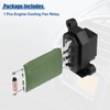 X AUTOHAUX Blower Motor Resistor Replacement Fit for Ford Transit