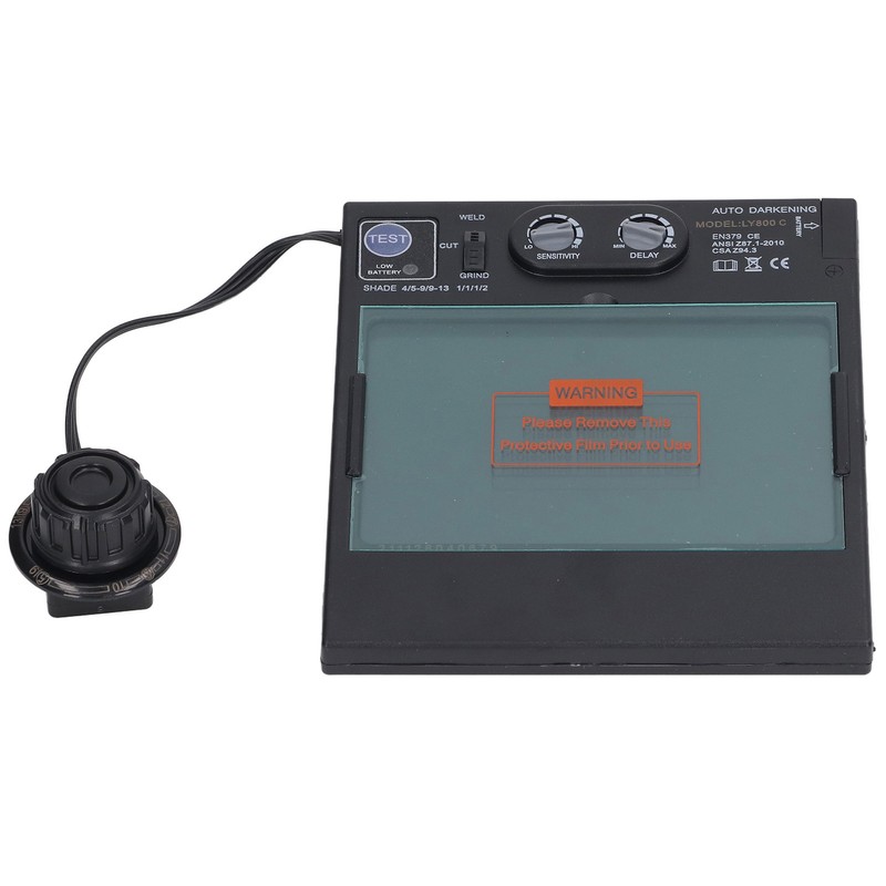 Automatic Darkening Lens with Battery Multifunctional Large Window Electric Welding