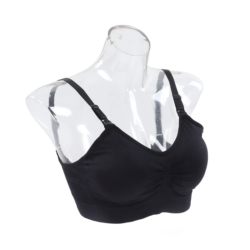 Hands Free Breast Pump Bra Adjustable Soft Breathable Pumping Nursing