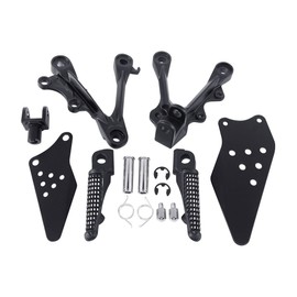 Motorcycles Foot Pegs Footpegs Front Footrest for Kawasaki Ninja ZX6R 2009-2024 ZX636 2013-2024