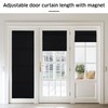 NICETOWN Blackout Door Curtain, Adjustable Window Blinds, Thermal Insulated UV