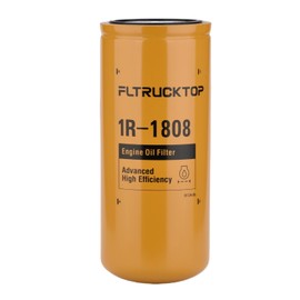 FLTRUCKTOP 1R1808 Oil Filter Compatible with Caterpillar 3406B 3408 3412C 3412 3306B Excavator Replace 1R-1808 275-2604 1R-0716 1W-2660 249-2347 LF691A