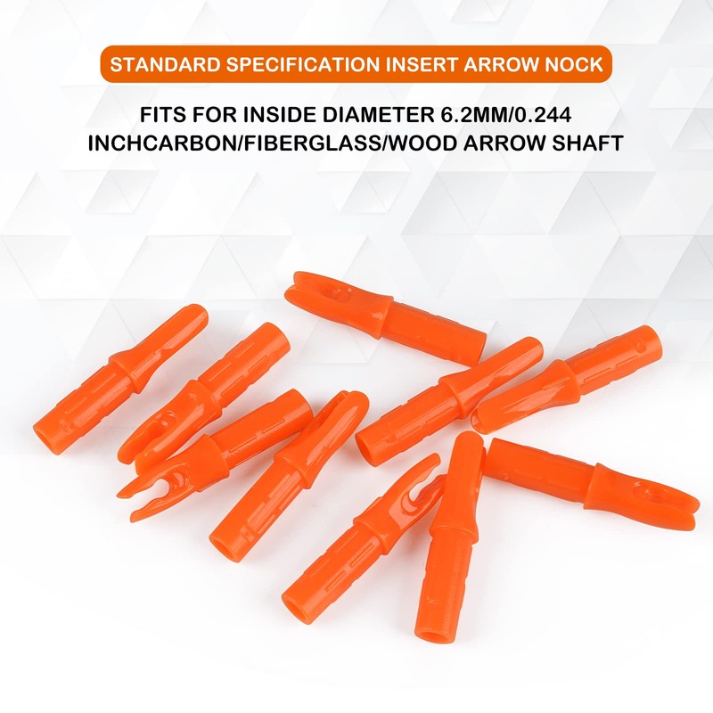 NIKA ARCHERY Pack of 30 Arrow Cams Replacement Cams for