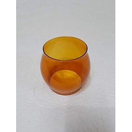 Amber Glass Globe for Coleman 200a, 242 Lantern