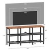 Furologee TV Stand, Small TV Console Table with 3-Tier Storage