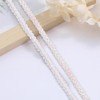 CABODYALS 20 m 9.5 mm White Sequin Trim Bead Sequins