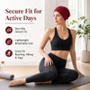 Soft Stretch Turban Cap for Women, Lightweight & Breathable Head