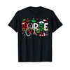 Nursing Students Nursing Nurse Merry Christmas Nurse T-Shirt, black