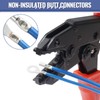460PCS Non Insulated Butt Connectors Kit, Sopoby Butt Splice Connectors,