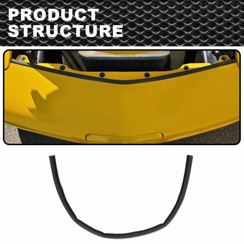 CNNELL New Performance Hood Rubber Seal Compatible with Chevy C5