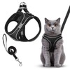 Breathable Cat Harness Set, Dogs Escape Proof Reflective Harness, Permanently