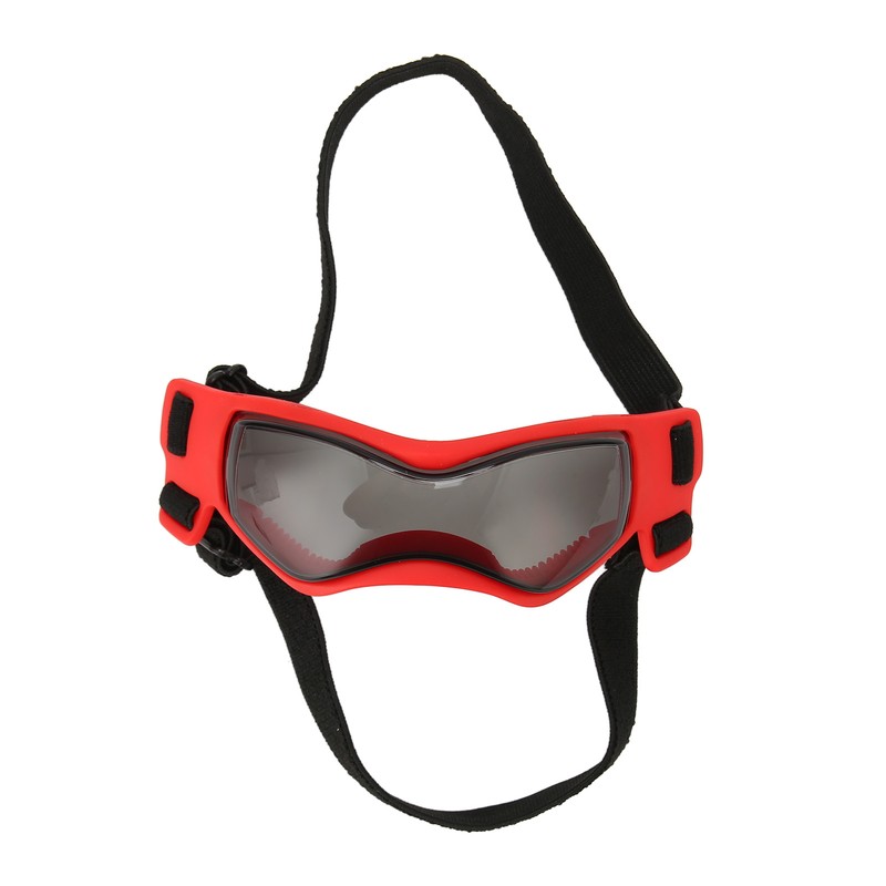 Dog Goggles Soft Silicone Frame Adjustable Dog UV Protection Sunglasses
