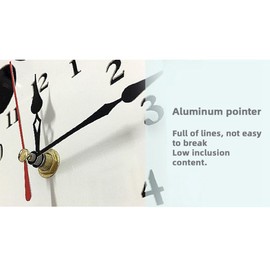 Pinafresa Dog Wall Clock Home Decor Clock Children's Bedroom Wall Decor Dog Wagging Tail Clock Gifts for Children Birthday White