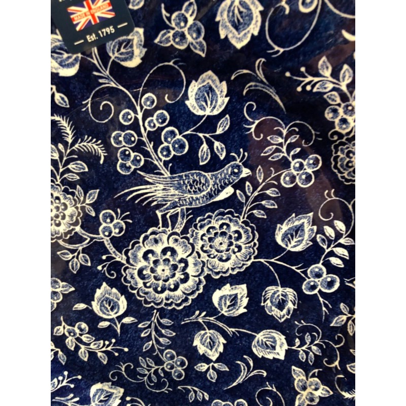 Royal Pheasant Royal Wessex Blue Flowered Made In England 10”