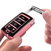 Sindeda for Jeep Key Fob Cover with Keychain Soft Full
