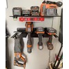 StoreYourBoard Electric Drill Storage Rack Shelf, Holds 4 Drills, Hanging