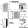 LeMotech Electrical Box, IP67 Waterproof Hinged Clear Cover Stainless Steel