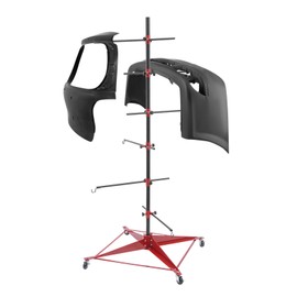 71" Door Panel Paint Tree Stand Fender Bumper Paint Drying Rack Adjustable Car Auto Body Paint Stand Door Hanger Automotive Paint Stand Tree Holder Hood Repair Paint Rack for Garage