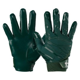 Cutters Football Revpro 6.0 Receiver Gloves, Solid CG10680 M, Dark Green