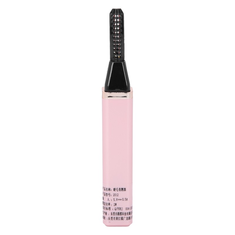 Rechargeable Electric Eyelash Curler Fast Heating Long Lasting Eyelash Curling