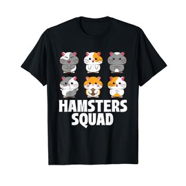 Hamsters Squad - Animal Whisperer Pet Owner Rodent Lover T-Shirt