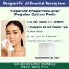 Econonwoven Lite Toallas Faciales Desechables Pulgadas Unidades Limpieza Facial Eliminación