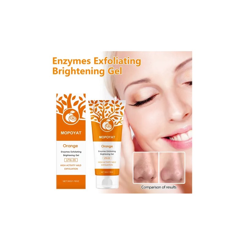 Gel Exfoliante Purificante Orange Enzima Brightening 50g