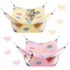 Fuzzivator 2 Pcs of Rat Hammocks Small Animal Hammock Rat