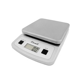 Escali Supernova NSF Listed Digital Scale, 13 lb/6 kg, Silver