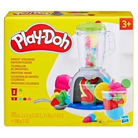 Play-Doh - Licuadora de Batidos Coloridos - Set de licuadora de Juguete - Artículos de Cocina de Juguete - Juguetes para Actividades de Manualidades p