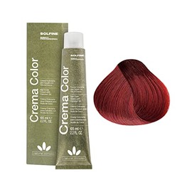 Solfine Crema Color Permanent Hair Color 65 ml, 6S Fashion Red