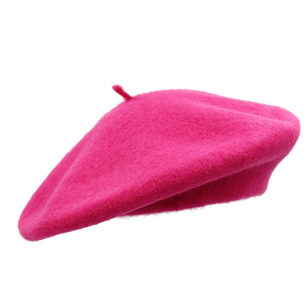 Umeepar Wool French Beret Hat Solid Color Winter Hat for