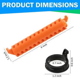 RP80977 Faucet Magnetic Ring Magnet Replacement Kit Plumbing Replacement for Delta Kitchen Faucets (1Pcs Magnet & Removal Tool) for Installation and Removal