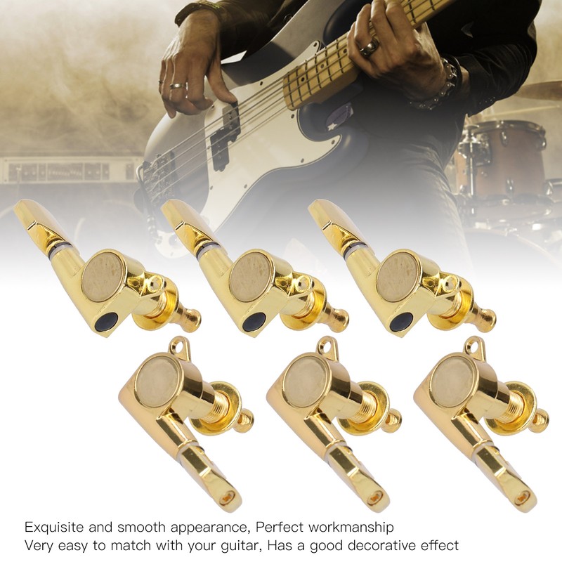 3 Left3 Right Guitar Tuning Pegs Machine Heads Tuner Electric